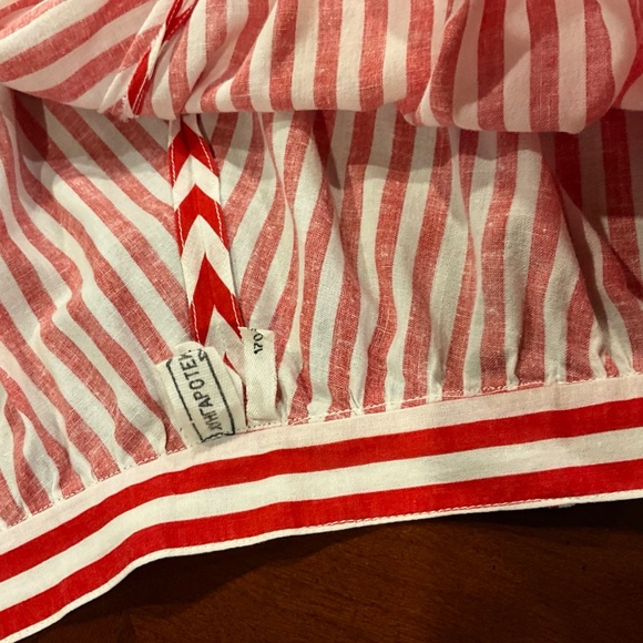 1980’s vintage striped skirt with pockets 100% cotton brand new size 2/4 - Picture 7 of 7